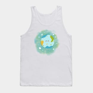 Happy Planet Happy Earth climate change Tank Top